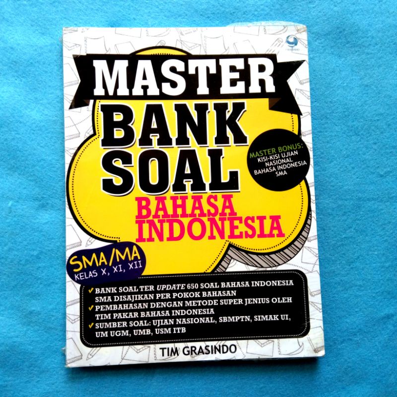 Master Bank Soal Bahasa Indonesia - Tim Grasindo
