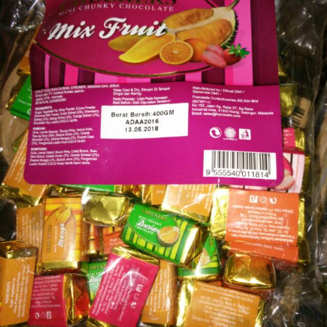 

Coklat mix fruit