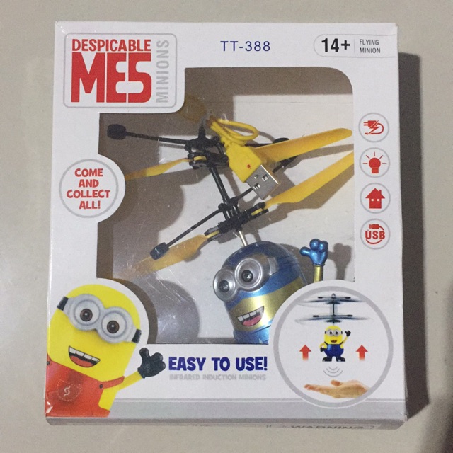Mainan anak minion terbang