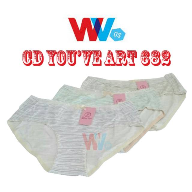 CD cewek You'Ve ART 682 celana dalam cewek