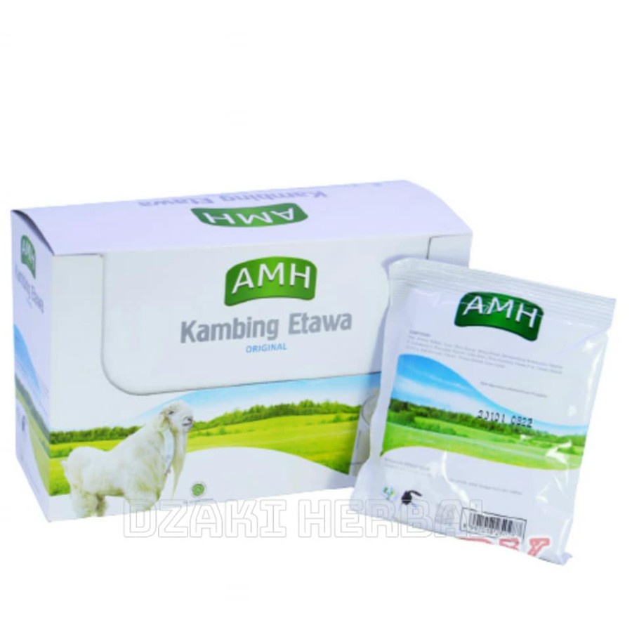 

Susu Kambing AMH Original - Susu Kambing Etawa - 10 Sacshet
