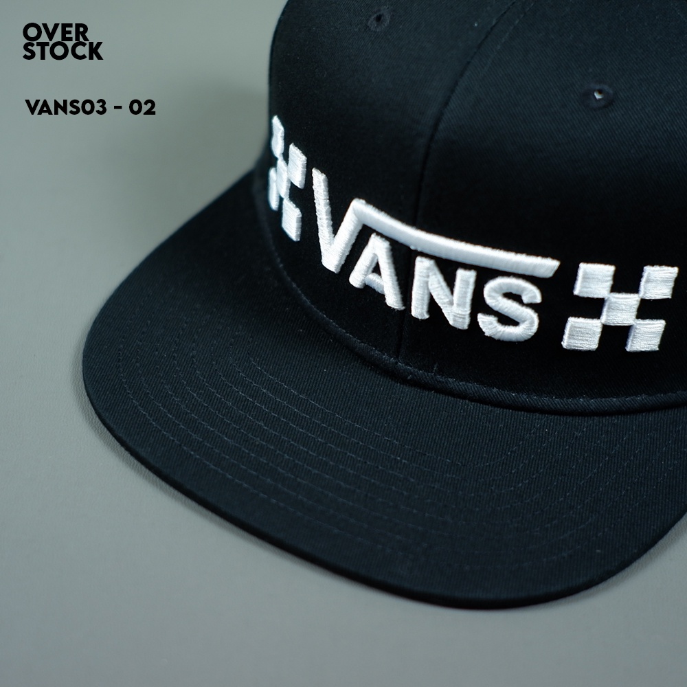 Van*s Still Embroidered Logo Snapback Hat