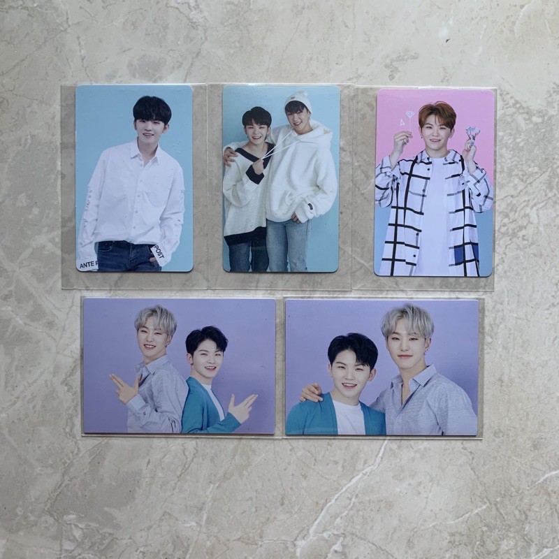 Photocard Seventeen Caratland 2018 , Japan Dome Tour Hoshi Woozi Soonhoon