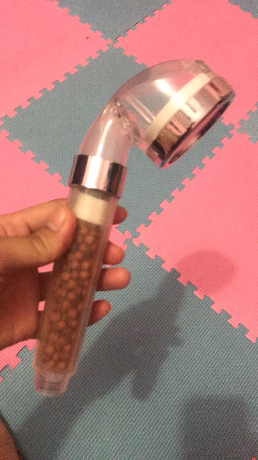 Kepala Shower Filter Aerator 4in1 Mineral Ion Pressure Hand Shower Head Spa Shower Hemat Air