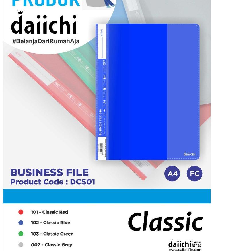 

Diminati Business File Daiichi A4/ Folio (Isi 12), lt1....