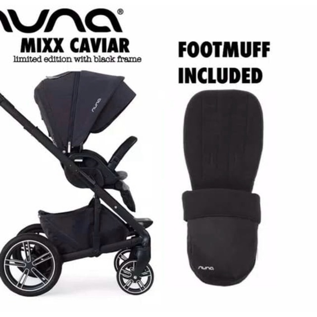 nuna stroller footmuff