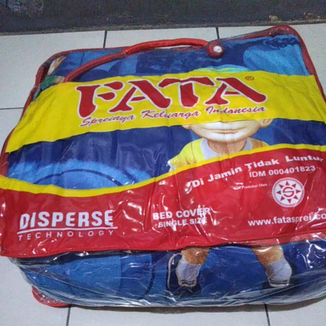 Fata Bed Cover Signature New Doraemon  Single Size 120x200x20
