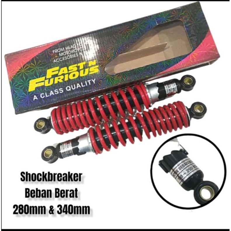 shock shockbreaker supra kharisma Revo Revo abs  Vega Jupiter z  Vega ZR force 1 dll beban berat 150 kg - 250 kg