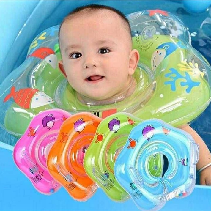 Pelampung leher baby/bayi PERLENGKAPAN MANDI BAYI