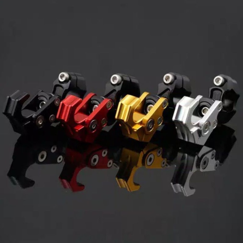 Gantungan Barang Motor Black Diamond Jepit Distang Universal Pcx,Adv,Vixion,Cb150r &amp; Motor Lainnya