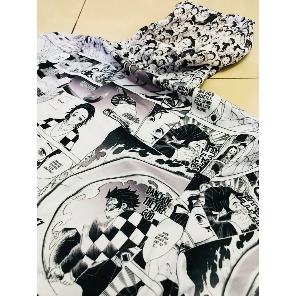 Jaket Tanjiro Kimetsu no Yaiba Fullprint