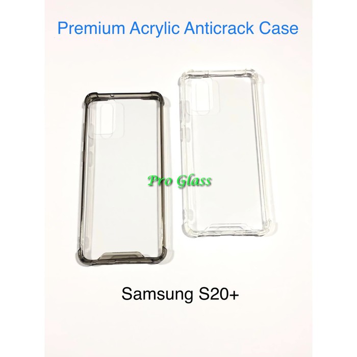 Samsung S20 / S20+ / S20 ULTRA  Anticrack / Anti Crack / ACRYLIC Case Silicone Premium