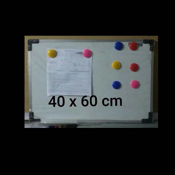 

Baru white board magnet 40 x 60 cm Termurah