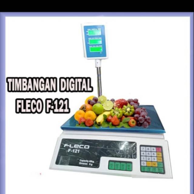 Timbangan Digital Fleco F 121 - Timbangan Laundry Dan Buah Fleco F121