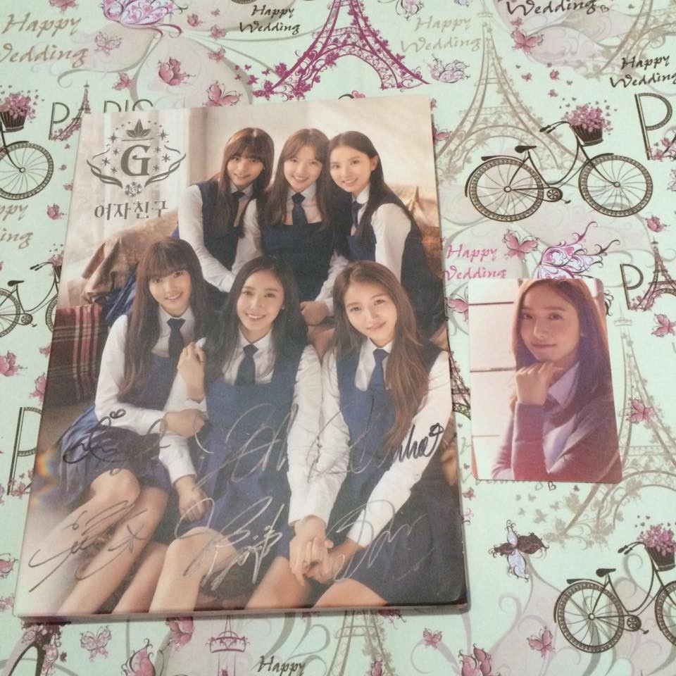GFRIEND - Snowflake Autograph Album + SinB Photocard