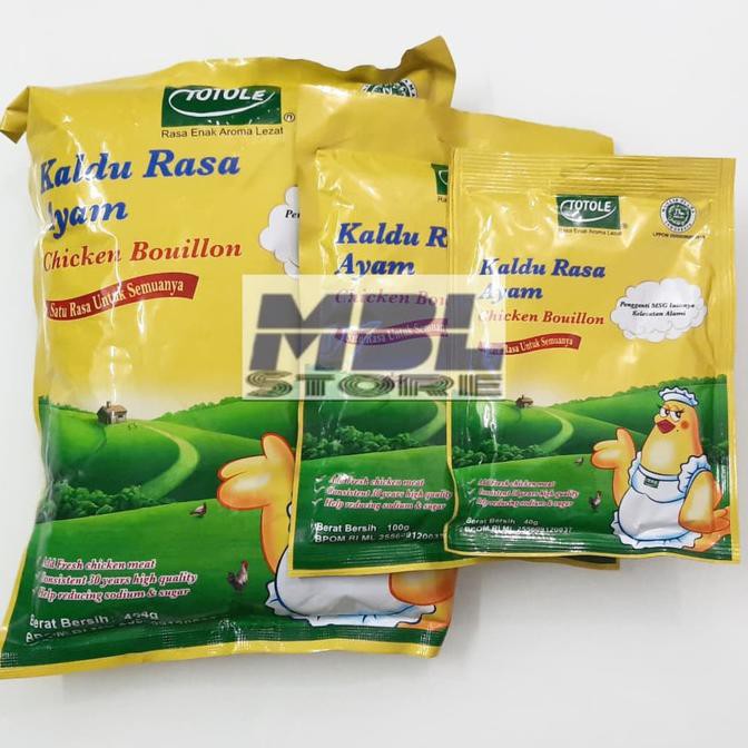 

Totole Kaldu Ayam / Granulated Chicken Bouillon Totole 453 g
