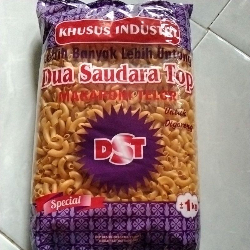 makaroni kriuk renyah 1kg mentah