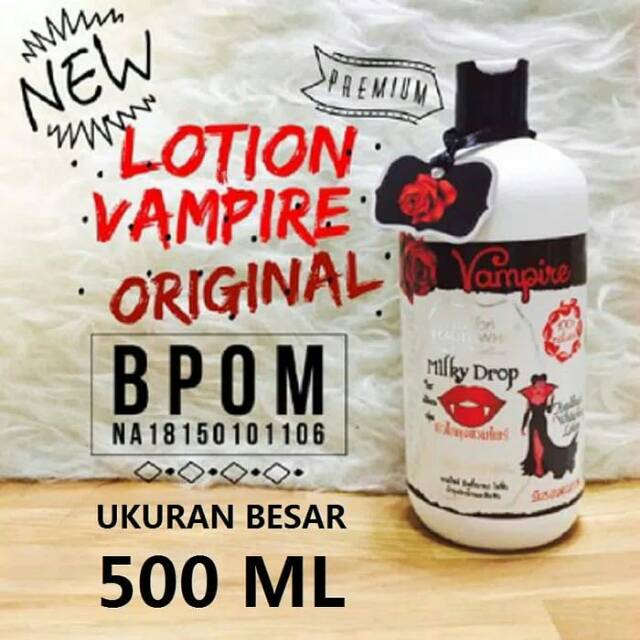 BODY LOTION VAMPIRE BPOM 500 ML / HAND BODY PEMUTIH TUBUH BADAN