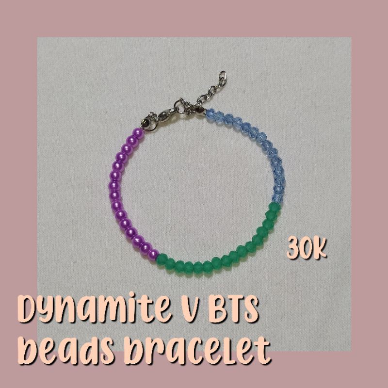 dynamite V bts Beads bracelet