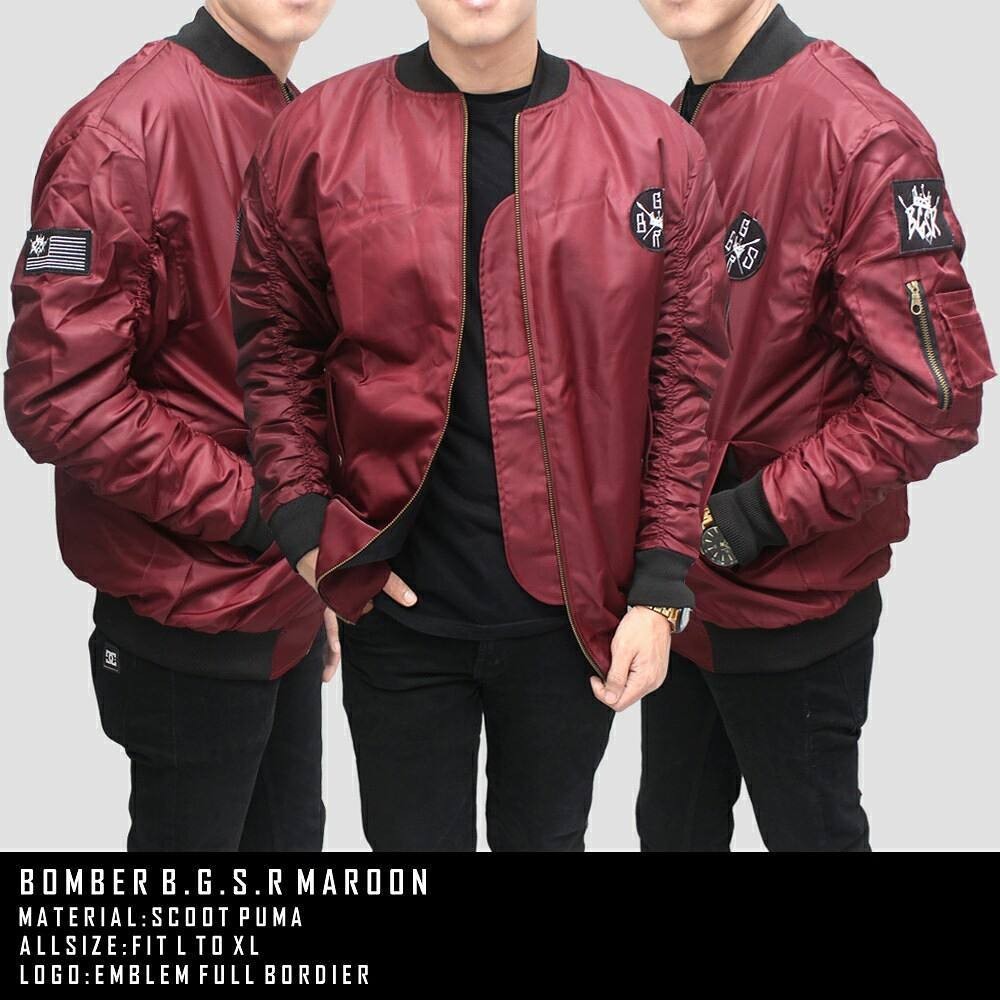 Jaket bomber Pria Wanita 2 In 1
