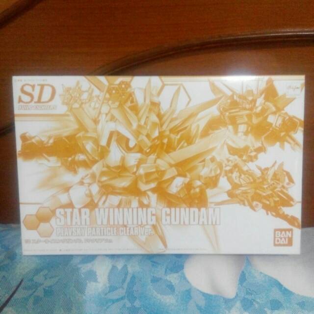 SD Star winning limited clear ver gundam bandai