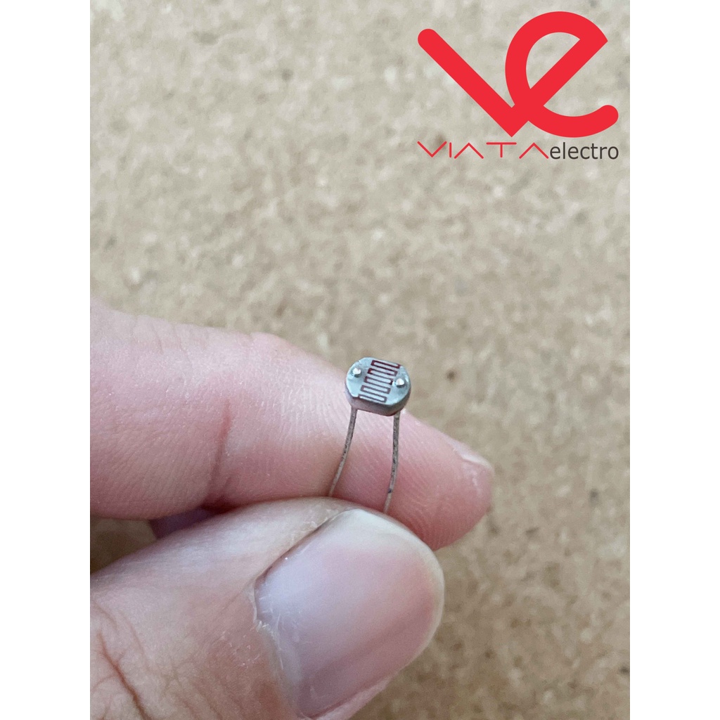 LDR KECIL 5mm  PHOTO RESISTOR PHOTORESISTOR SENSOR CAHAYA