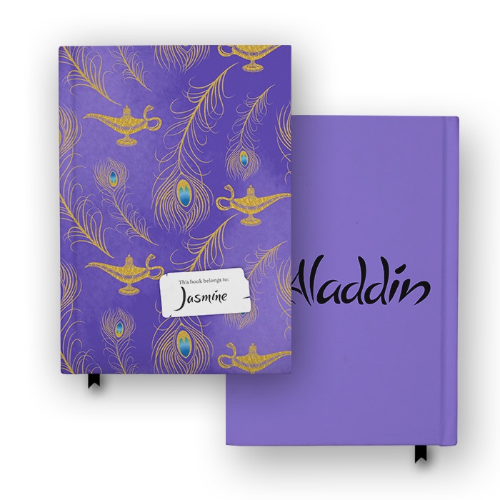 

Buku Catatan Notebook Aladdin Jasmine 2 Custom Nama Diary Jurnal