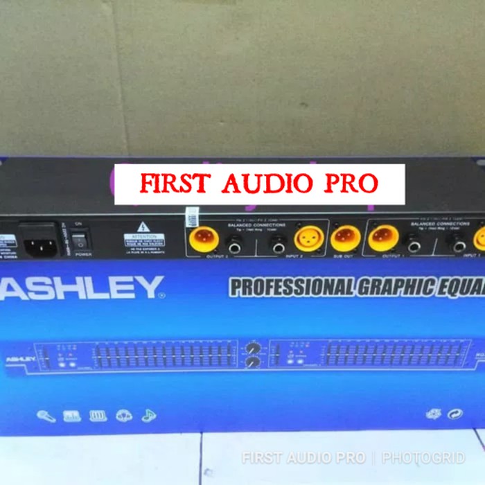 EQUALIZER ASHLEY MQX215   MQX 215   2 x 15 CHANNEL   ORIGINAL