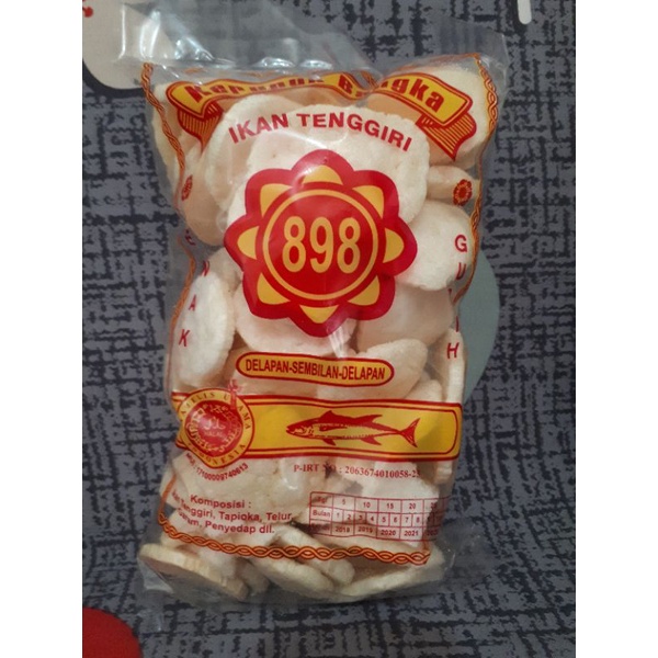 

Kerupuk Bangka 898 ukuran kecil