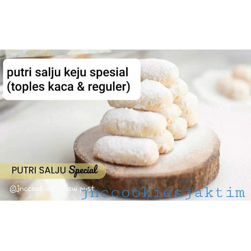 

Kue Kering Putri Salju Keju Spesial Jnc Cookies