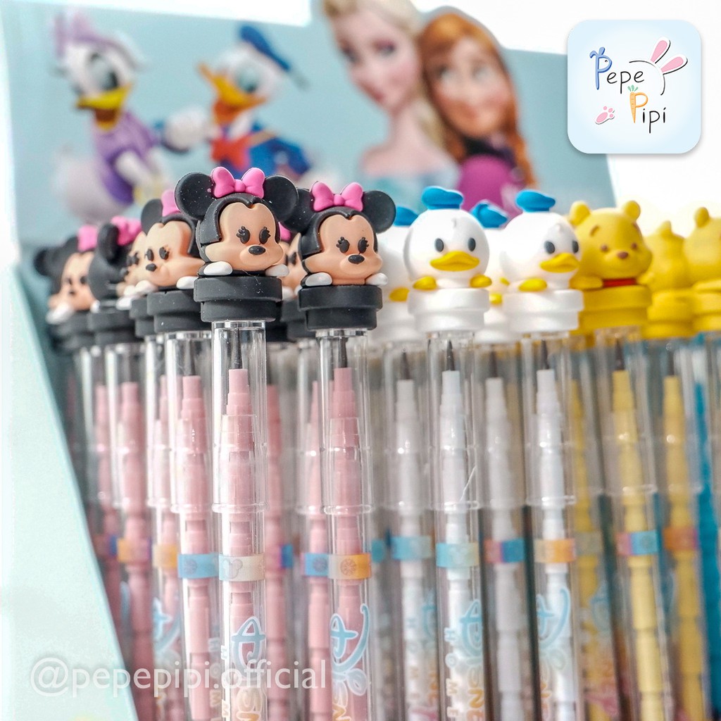 Pensil Tsum Peluru Lantu Susun Bensia Refill Isi Minnie Pooh Donal Donald Sullivan