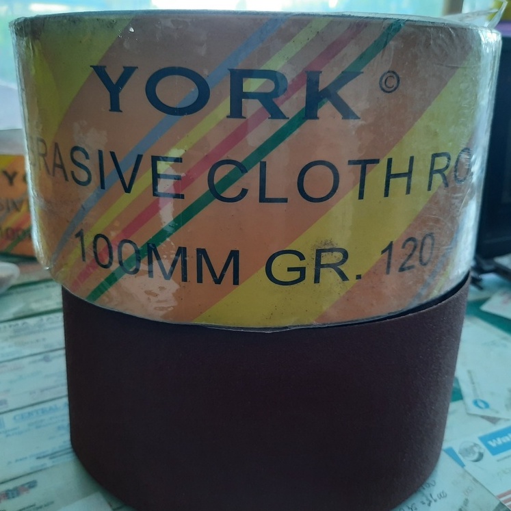 AMPLAS / KERTAS PASIR YORK ROLL HALUS SAMPAI KASAR