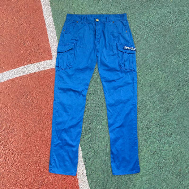 THREE Q.R CARGO PANTS