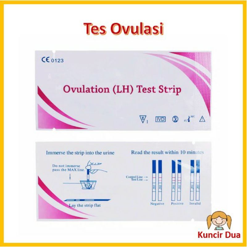 LH Ovulation / Tes Kesuburan / Ovulation Test / Tes Ovulasi / Ovulation Testpack