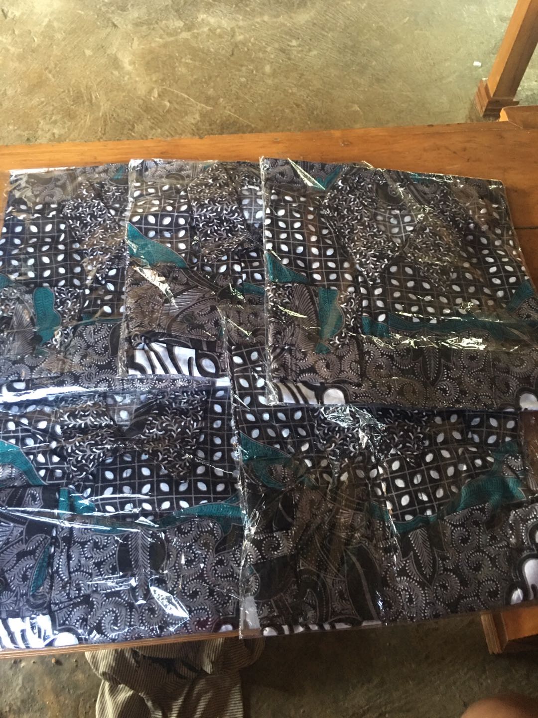 Kemeja Batik Pria Lengan Panjang Ukuran M L Xl Xxl