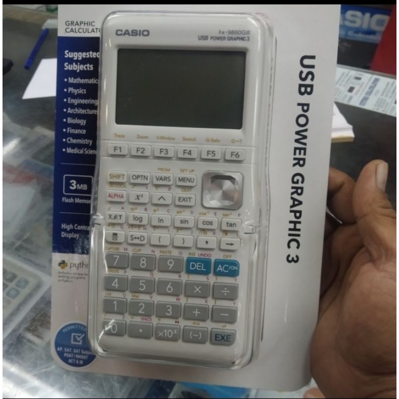 Casio Graphic fx 9860 giii sd bergaransi resmi 1 tahun