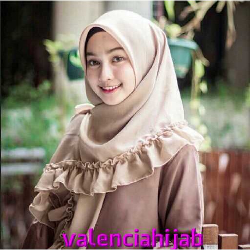 Hijab/Jilbab/kerudung segiempat Kriwil Polos VALENCIA (BEST SELLER)