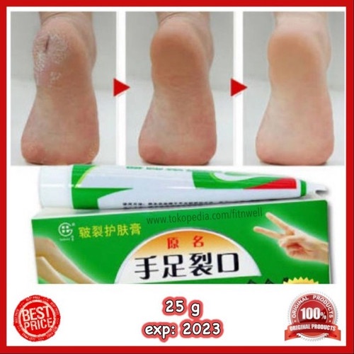 salep kaki pecah tumit dan kering cream hebal