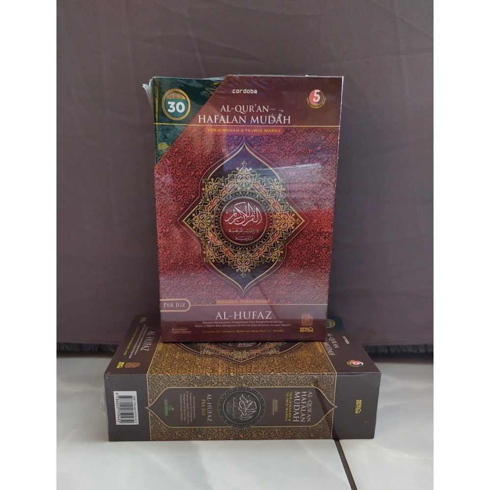 ALQuran Hafalan dan Terjemah AL HUFAZ per Juz 30 jilid/A5/quran Bestseller