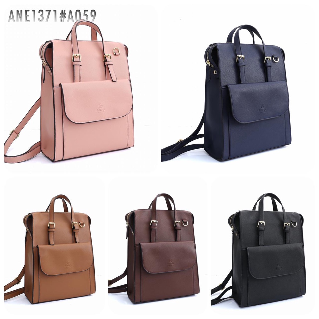 ANELA LYNE RANSEL BACKPACK KOREA ZALFA 1371#A059/A178 ORIGINAL (RESTOCK)