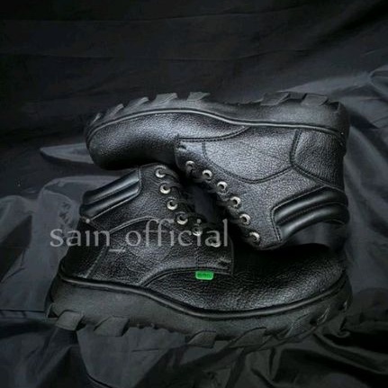 (New Promo)Safety Kickers Boots Pria Sepatu Safety Pria Kulit