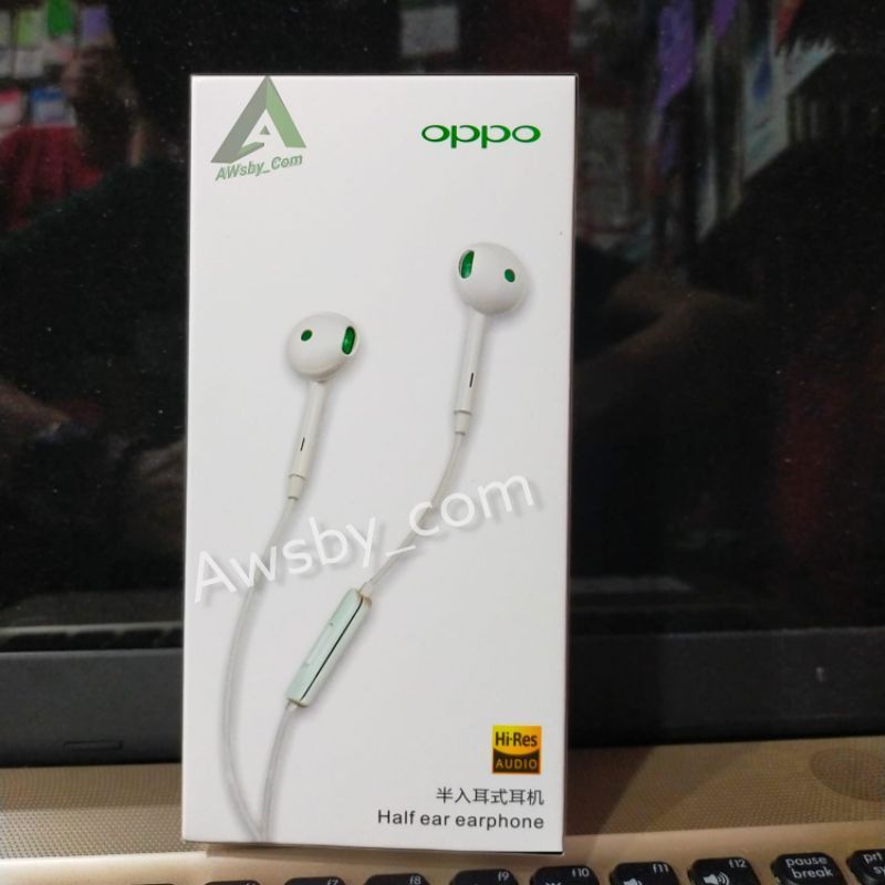 Earphone Oppo Reno Original Super Bass Premium Quality Oppo reno2/2f/reno3/reno 4/4F 5F [Reno 5]