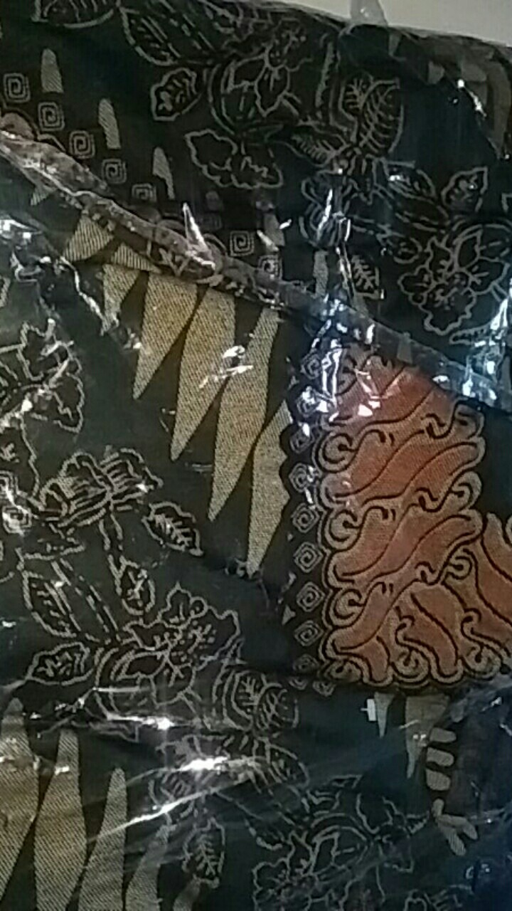 Larissa Dress  Gamis Batik Modern Wanita Terbaru 2021 Bahan Calvin Jeans Ori Premium  Ld110 Melar130