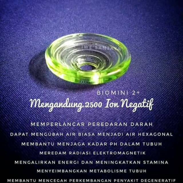 Biomini dan bioglas MCI original member asli