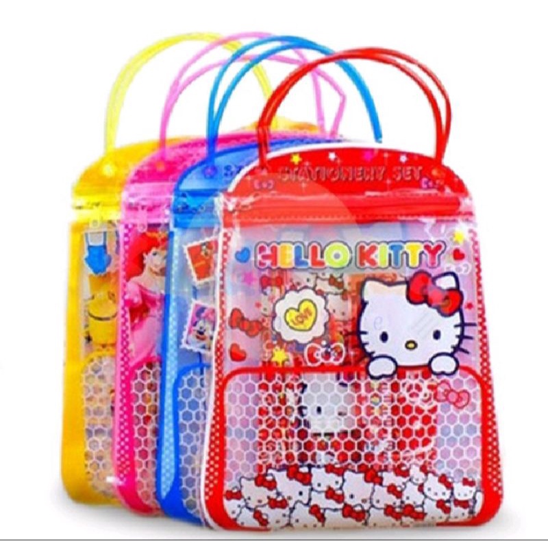 

set alat tulis anak unik lucu