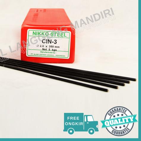 ➵ Kawat Las Nikko CIN3 2.6MM (1KG)/ CIN 3 2.6 MM CIN 3 Ω