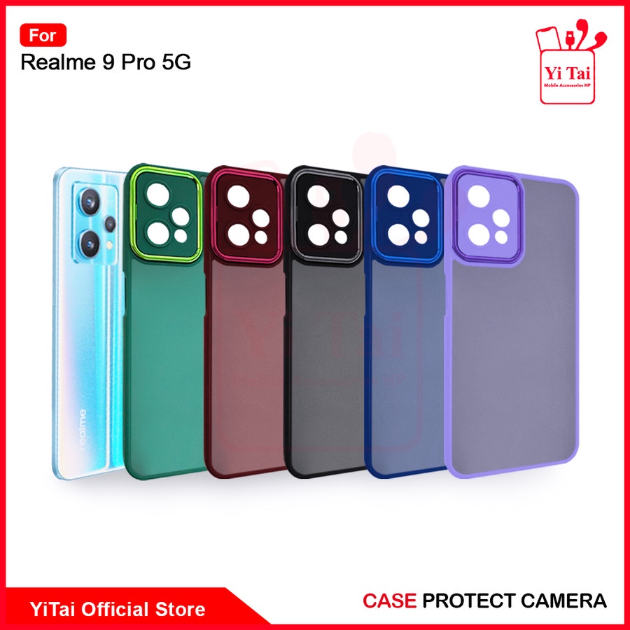 YC02 CASE YI TAI PROTECT KAMERA REALME 9PRO 5G REALME 9PRO+ REALME 9 4G C25 C25S - BDC