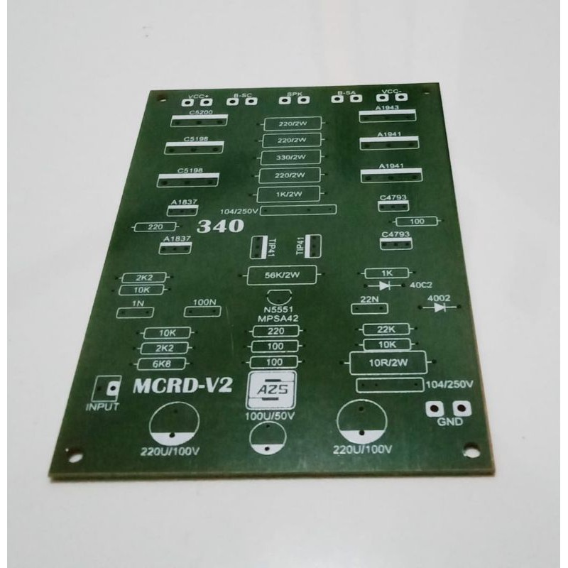 PCB Driver MCRD V2 PCB Driver Power Amplifier MCRD V.2  Sublow