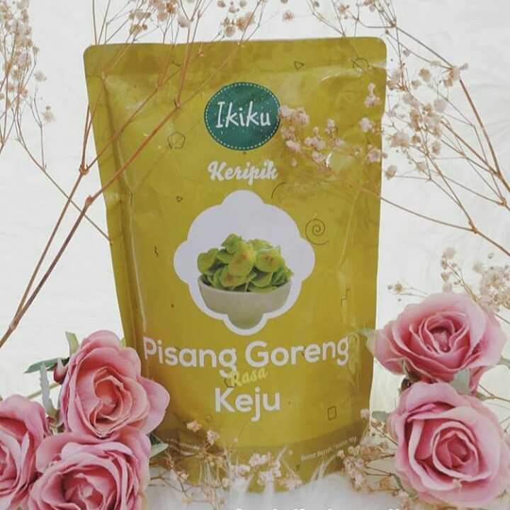 

Keripik Pisang Ikiku Keju 70 gr khas makassar original