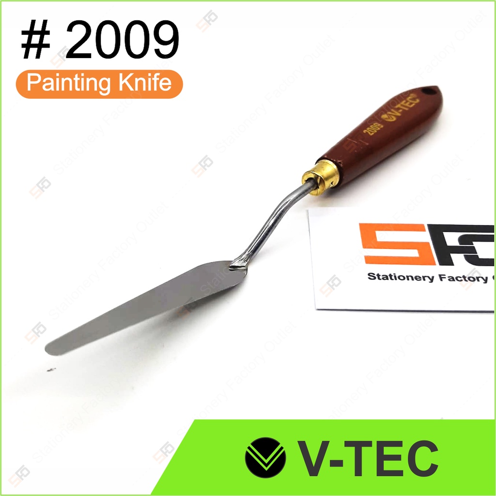 

Painting Knife V-Tec Satuan - Pisau Palet Lukis No. 2009